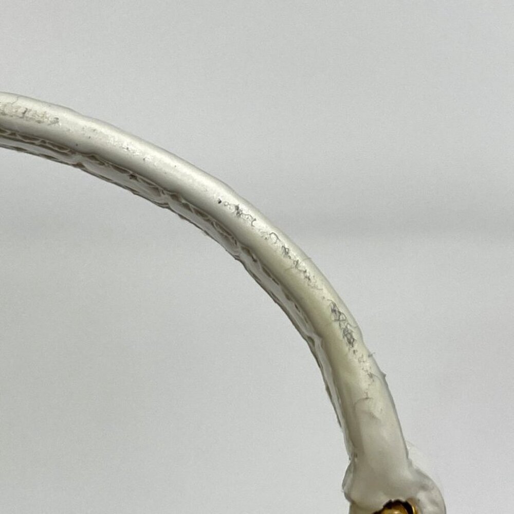 Saint Laurent Kate Chain Wallet Clutch Tassel Shoulder Bag Leather Beige - Picture 6 of 11